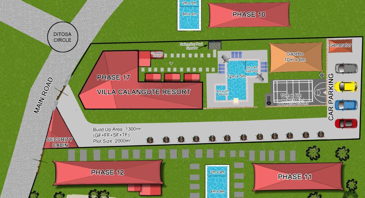 Villa Calangute Phase 12 Dış mekan fotoğraf